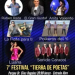 Festival «TIERRA DE POETAS» EN VIVO