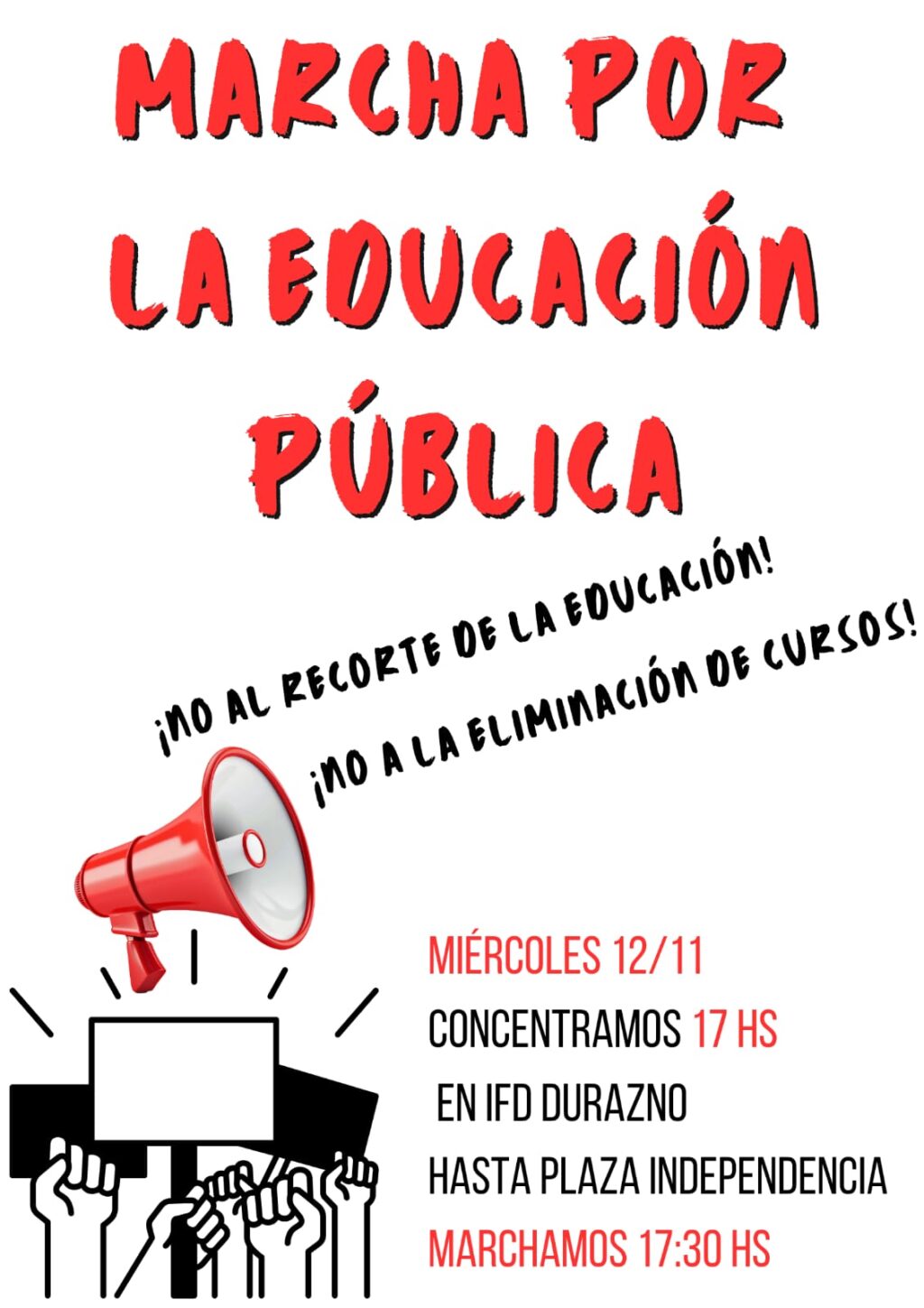 MARCHA EDUCACION