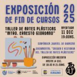 Taller de Artes Plásticas abre su exposición final
