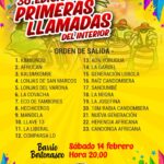 Orden y recorrido de las llamadas