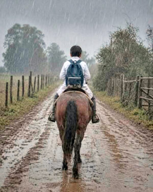 7 niño caballo