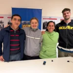 Gimnastas daneses en Durazno