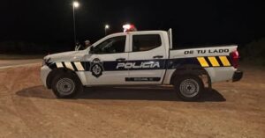 siniestro policia camioneta