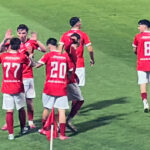 Goleada roja.